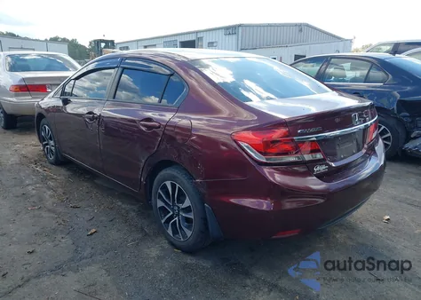 2015 Honda Civic Ex z USA, uszkodzony, nr VIN 19XFB2F86FE261033